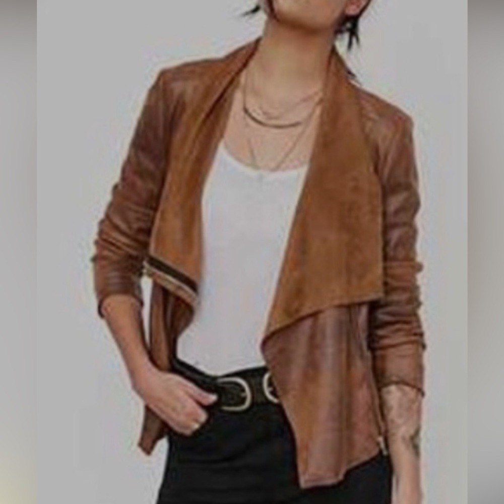Urban Outfitters Silence + Noise faux suede brown Jacket XS